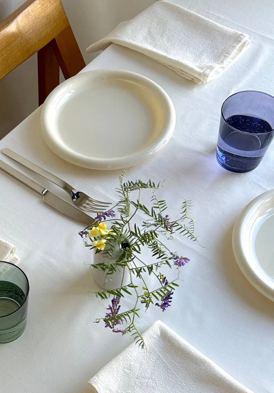 Assiette en mélamine Rolli Crème - Image 3