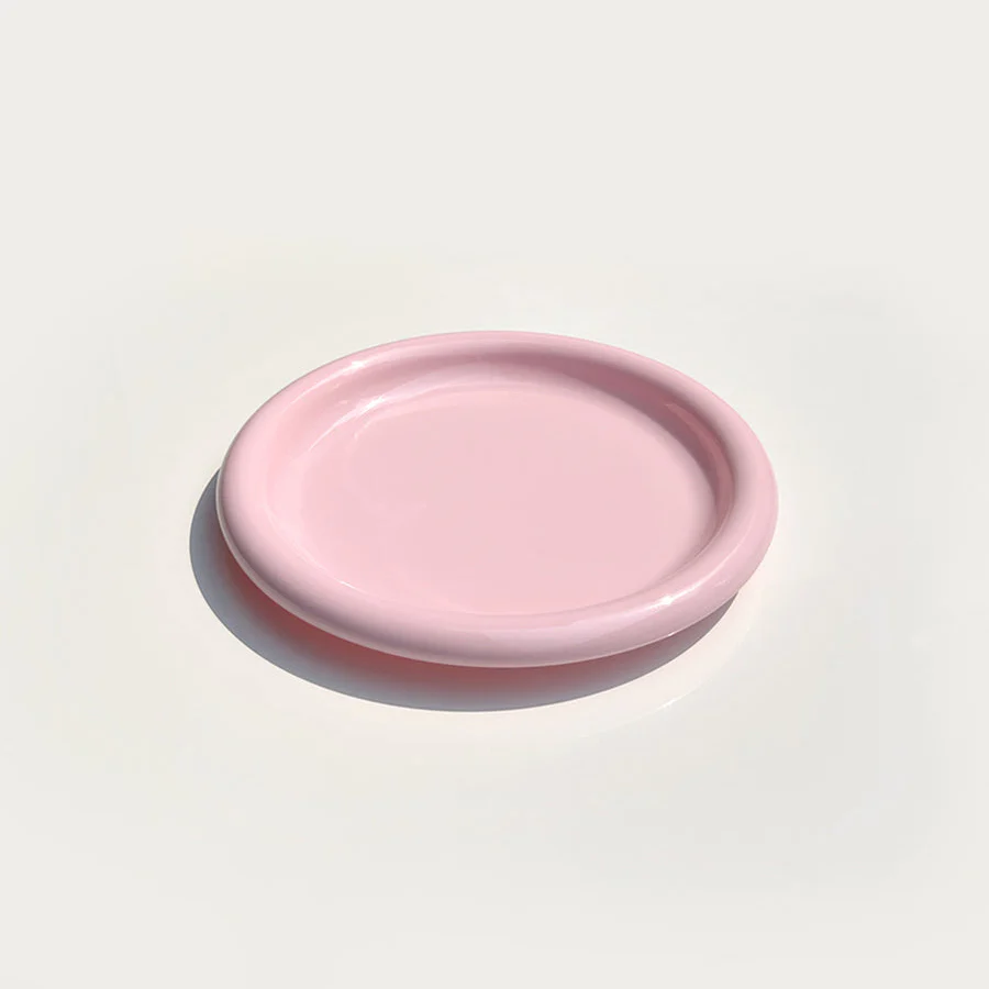 Assiette en mélamine Rolli Rose