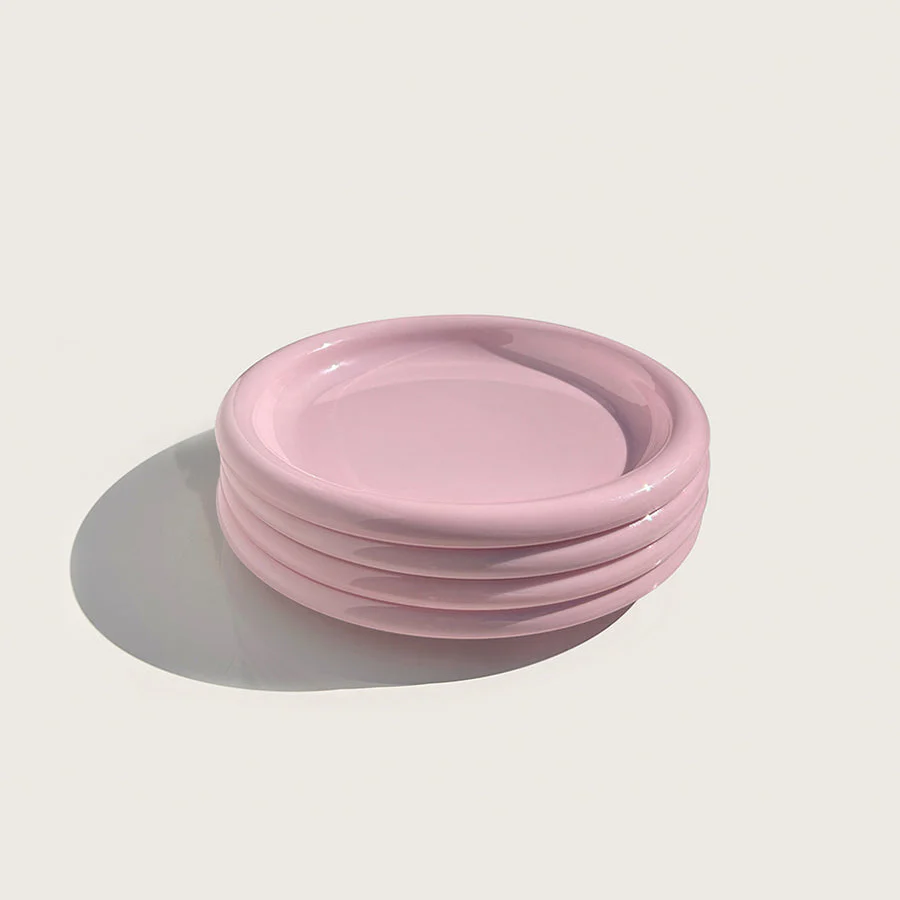 Assiette en mélamine Rolli Rose - Image 2