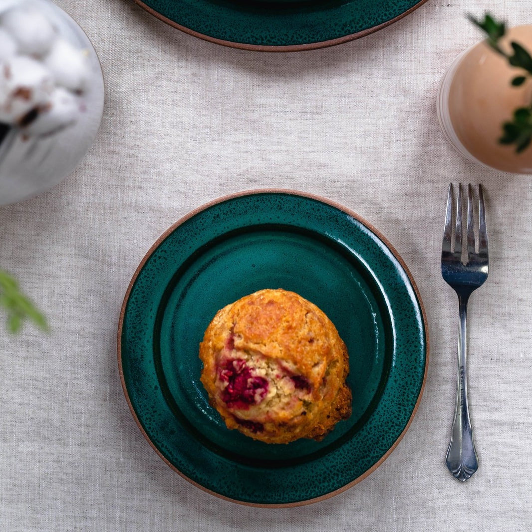 Assiettes et bols en grès Émeraude [tailles variées] - Image 3