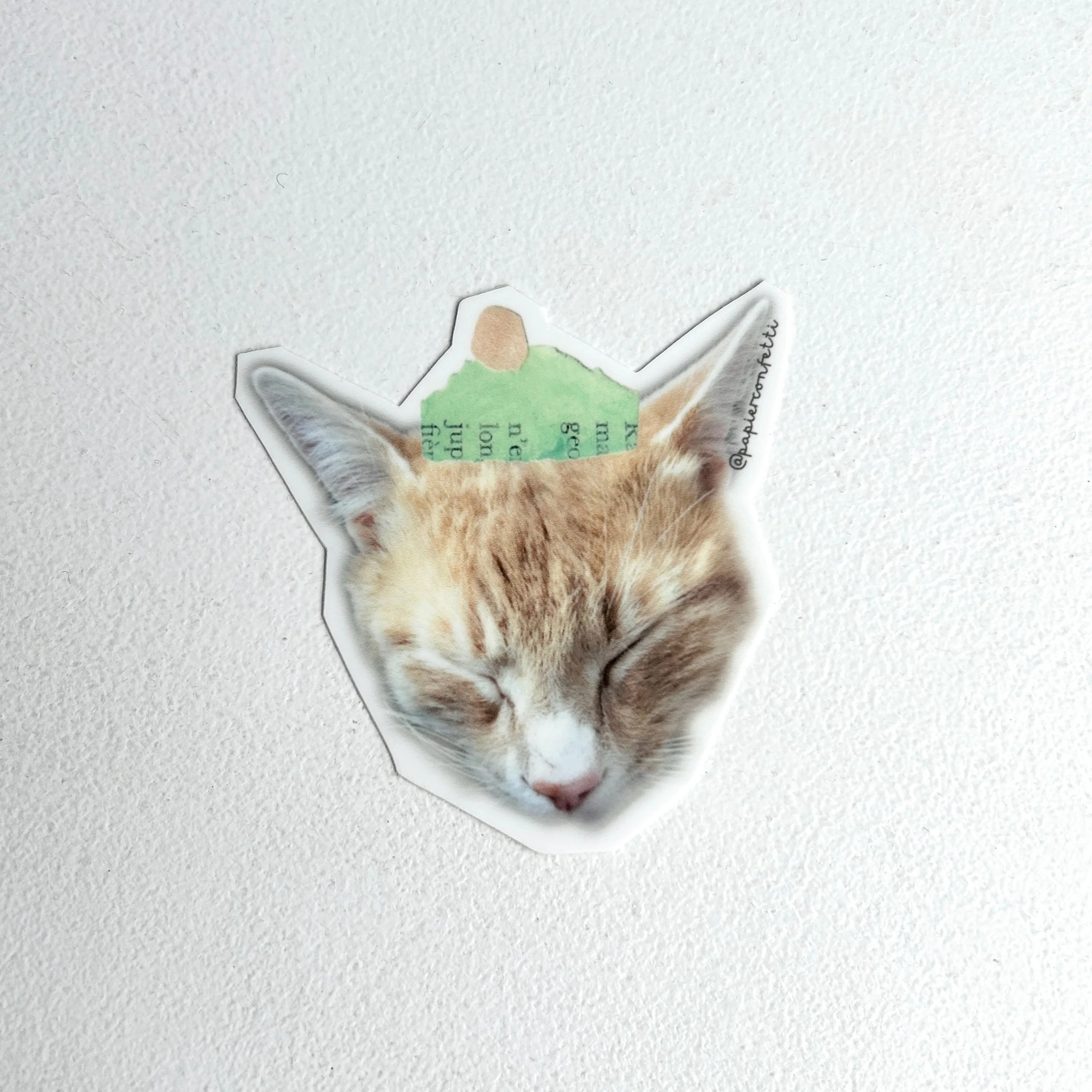 Autocollant Chat bonnet - Image 2