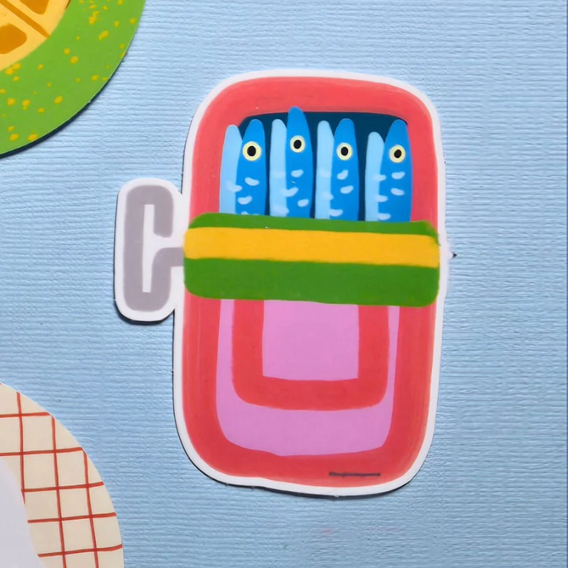 Autocollant Sardines