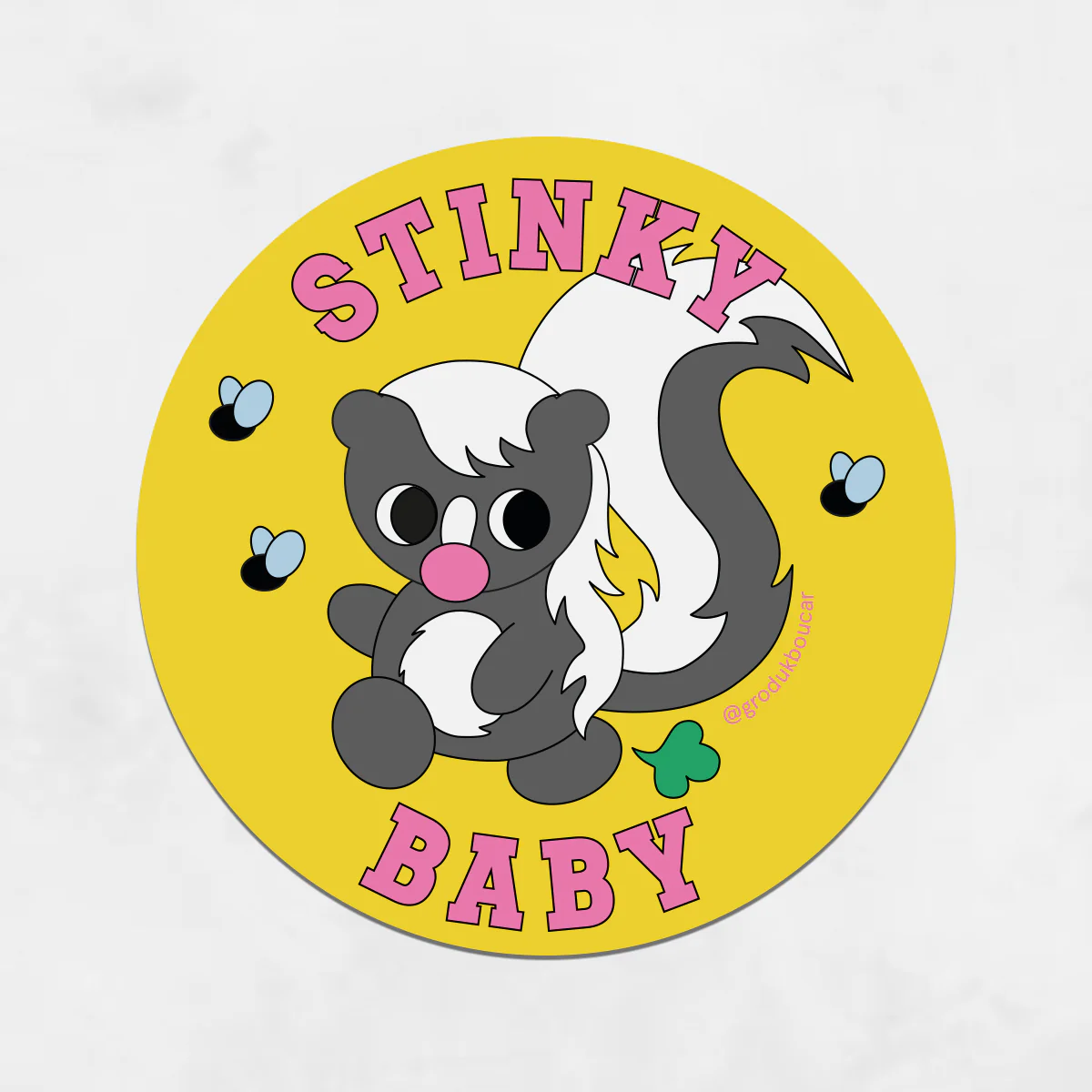 Autocollant Stinky Baby