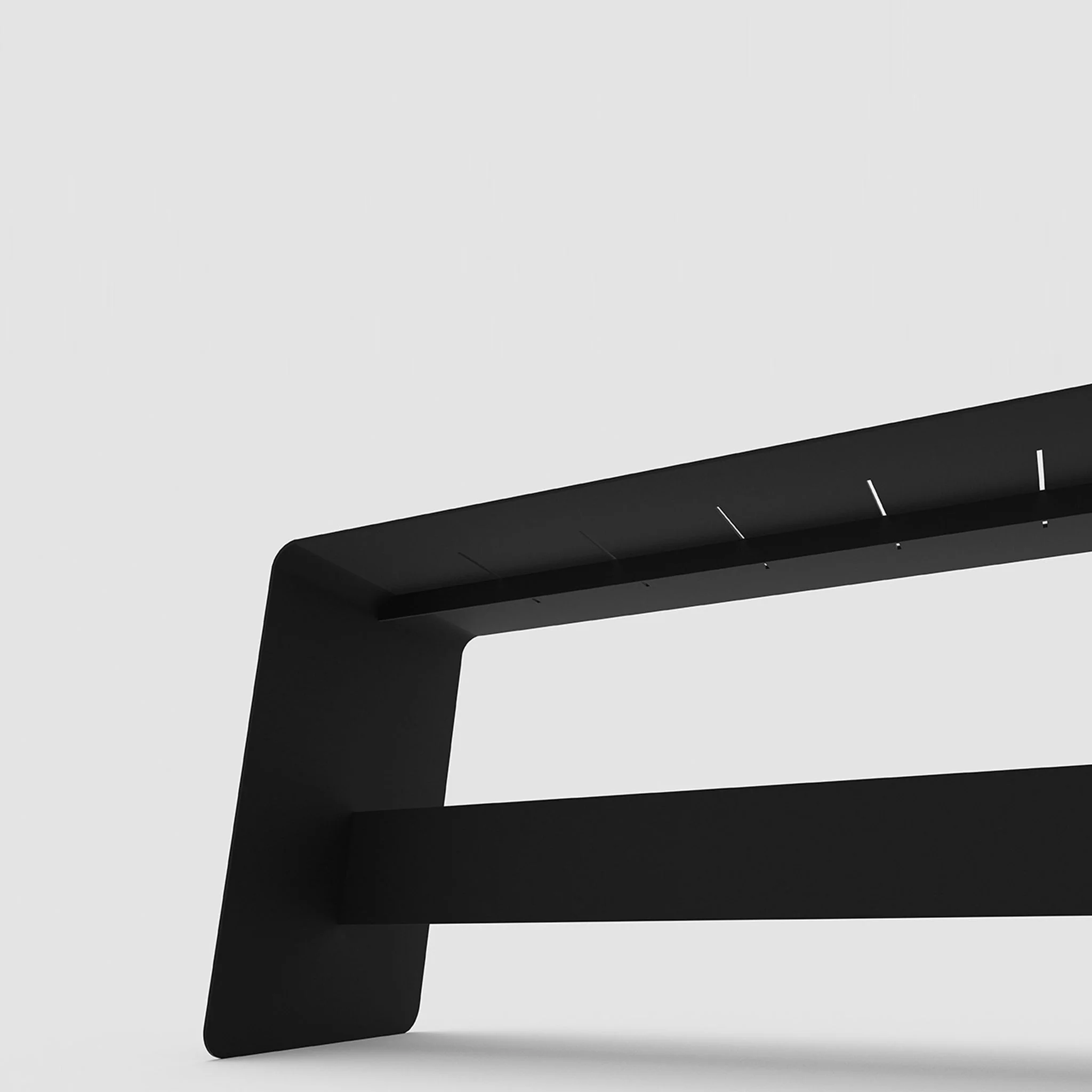 Banc Bent noir - Image 2