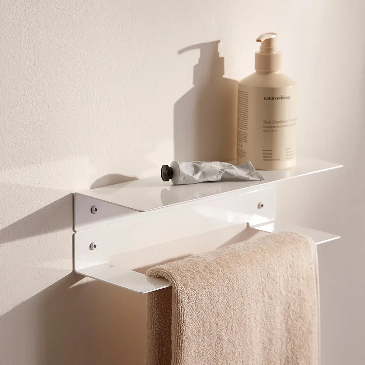 Barre à serviette blanche [formats variés] - Image 3