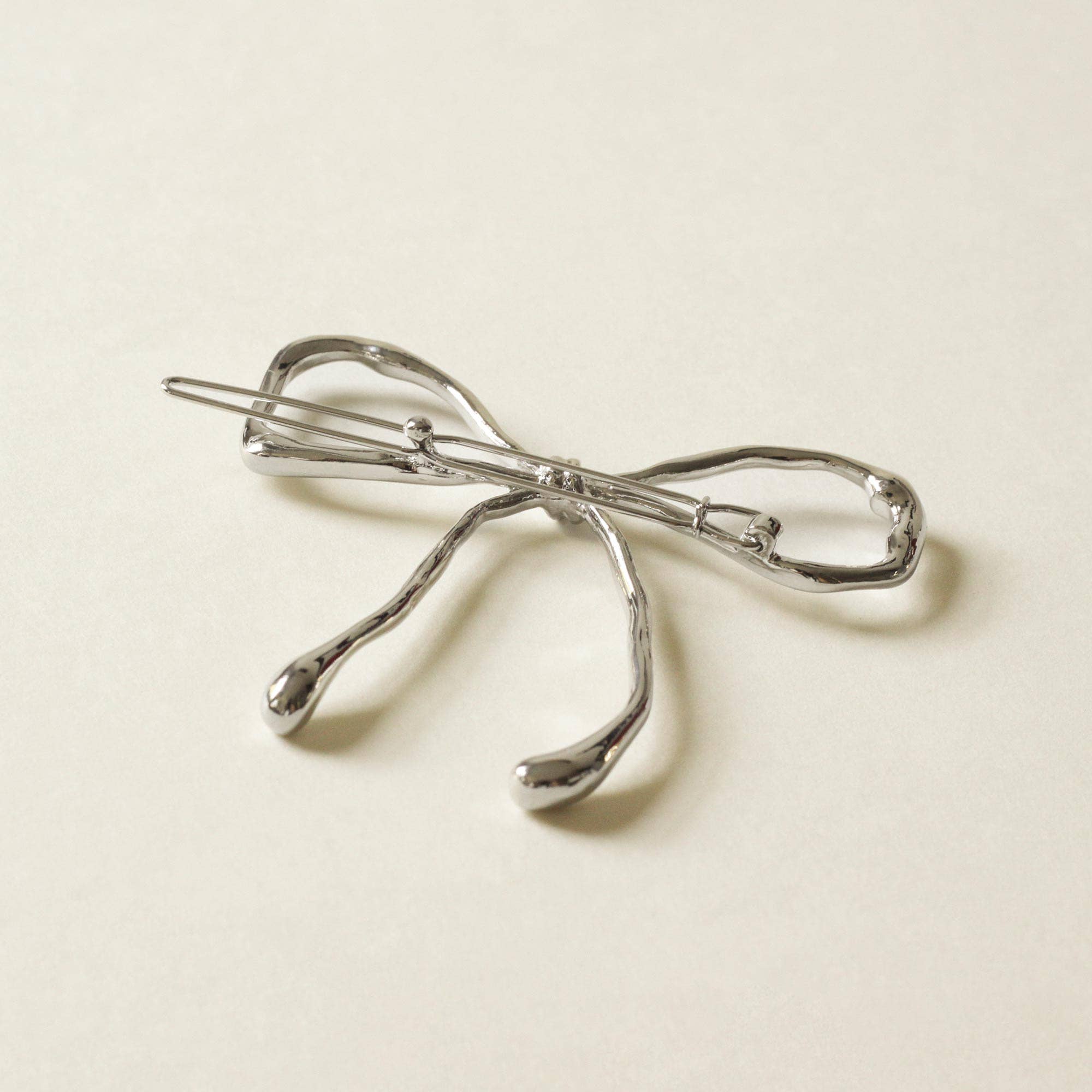 Barrette pince à cheveux métallique - Image 2