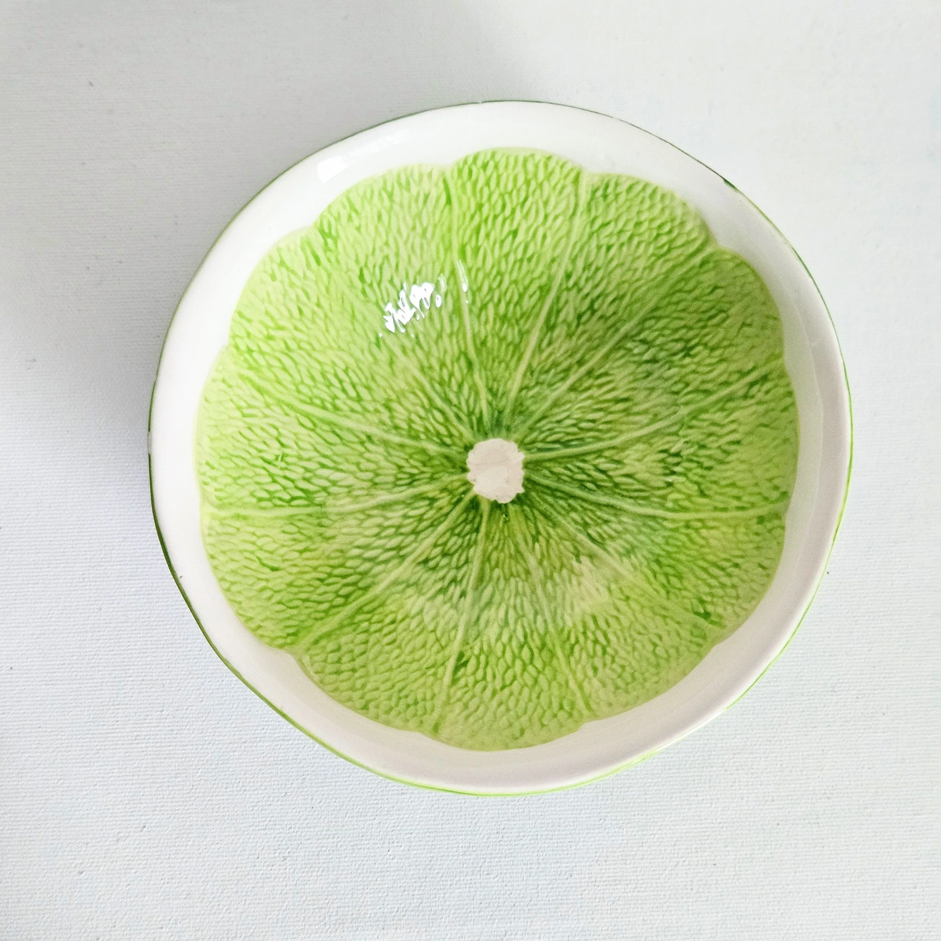 Bol Lime vintage en céramique