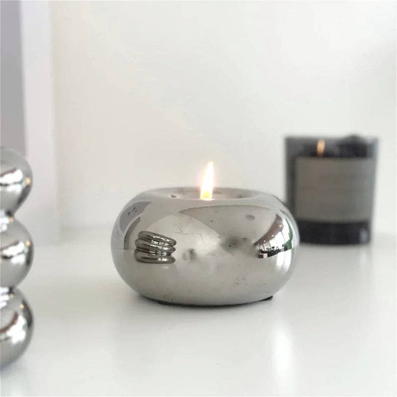 Bougeoir Scandi chrome [formats variés] - Image 4
