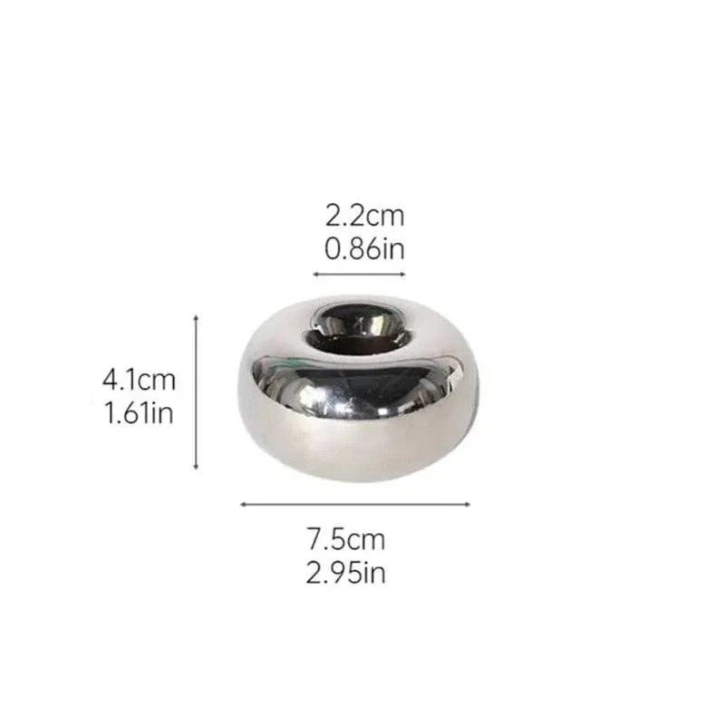 Bougeoir Scandi chrome [formats variés] - Image 5