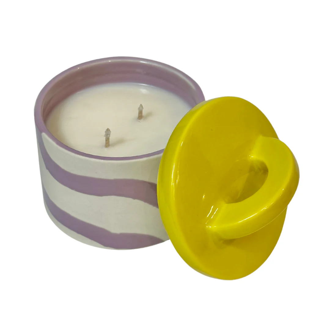 Bougie Pablo - Lotus d'eau et rose - Image 3