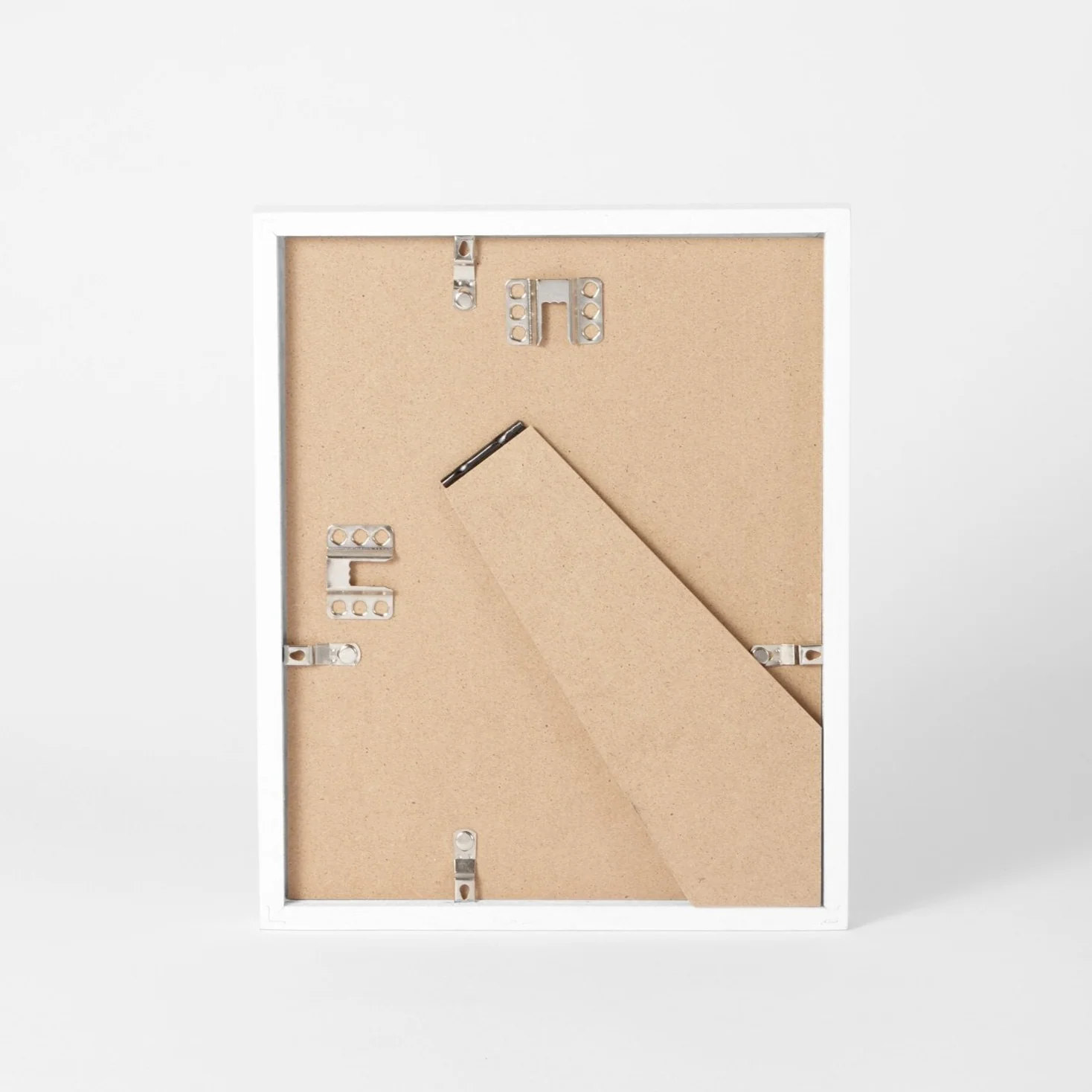 Cadre bois blanc et plexiglas [8 x 10 po] - Image 3