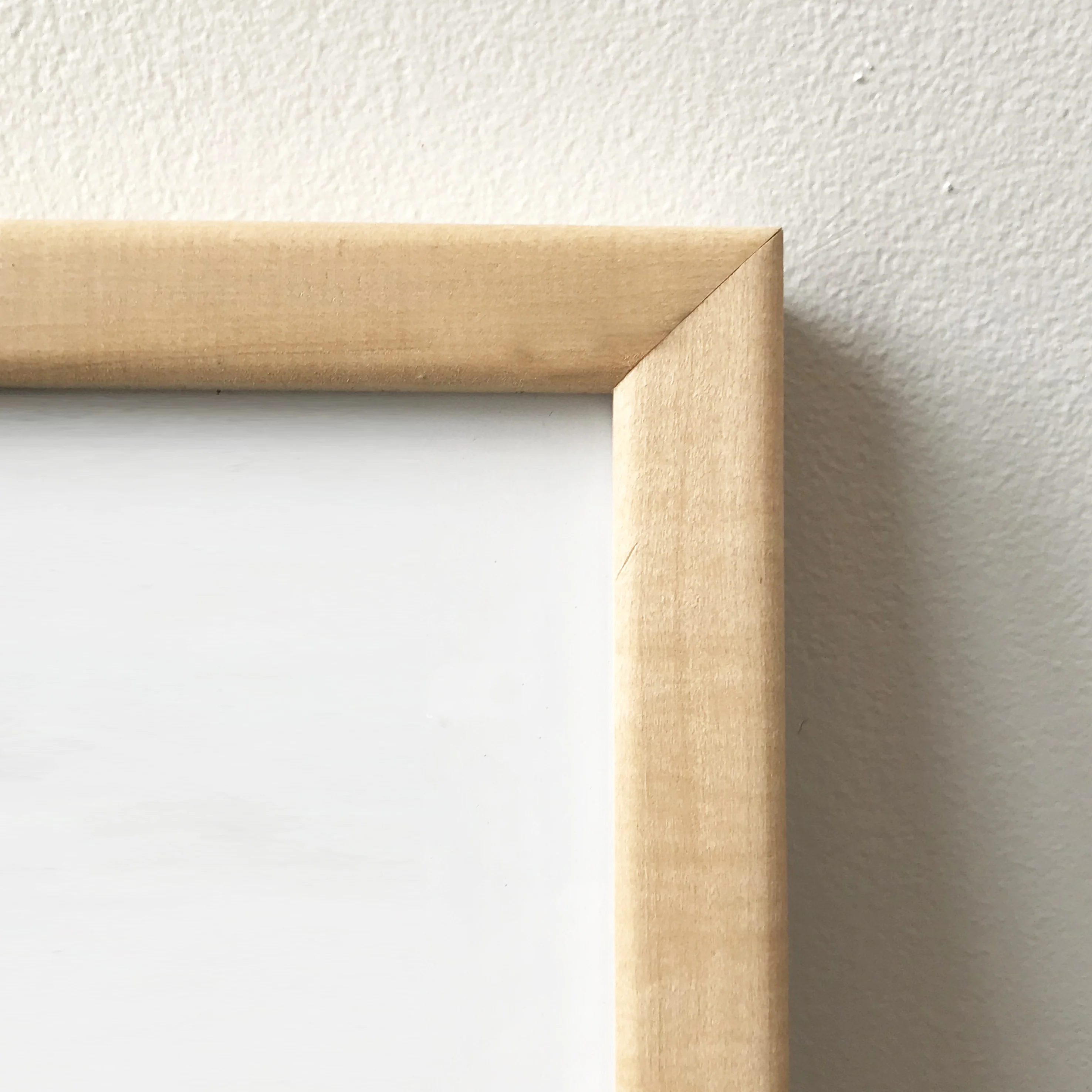 Cadre bois naturel avec vitre [16 x 20 po]