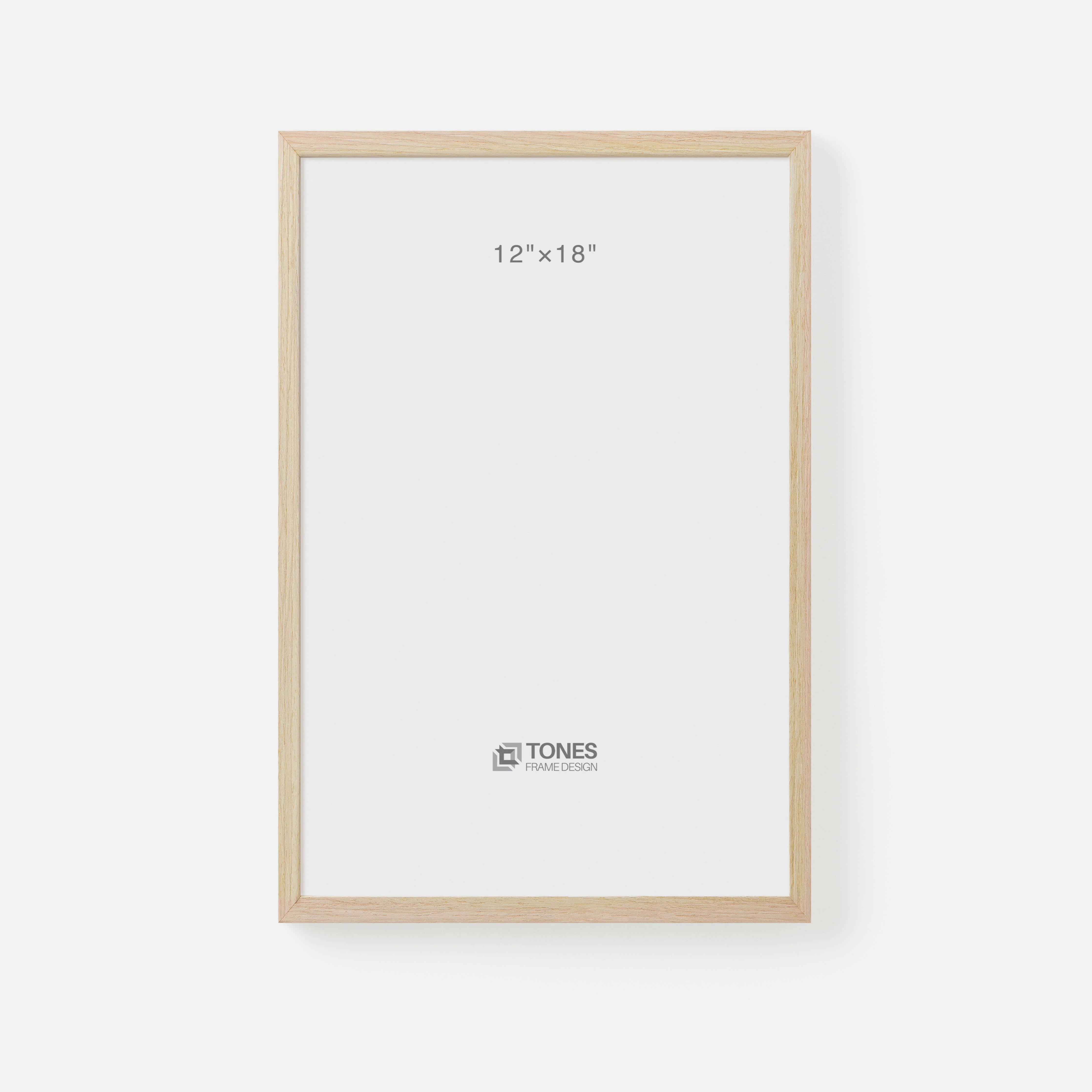 Cadre en bois et plexiglas [12 x 18 po] - Image 2