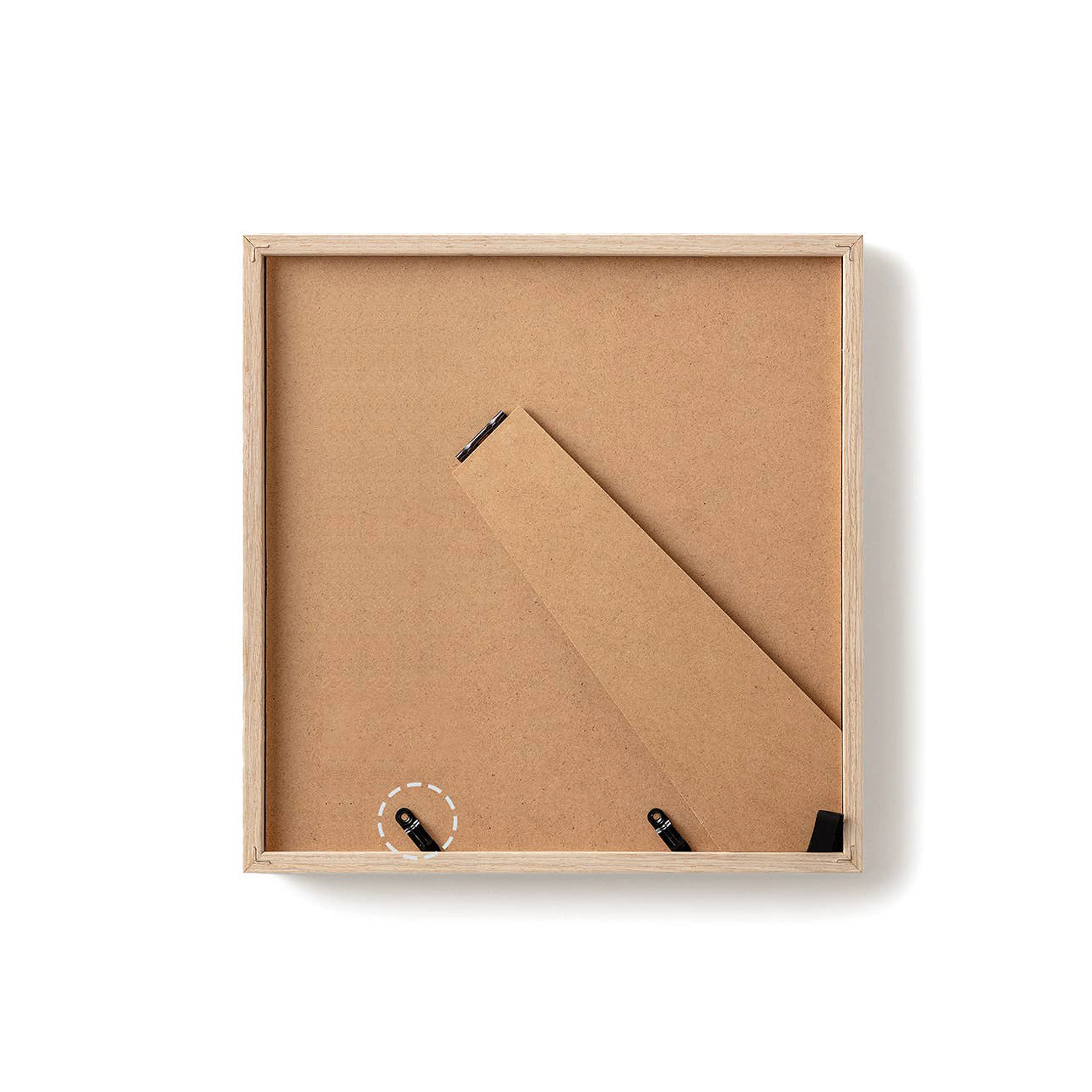 Cadre en chêne et plexiglas [8 x 8po] - Image 2