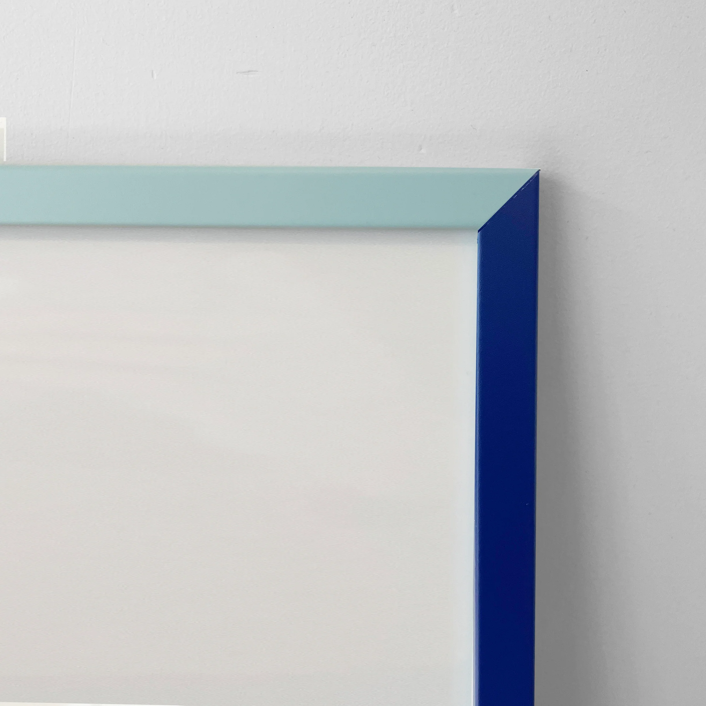 Cadre marine/bleu avec vitre [A3 - 11.7 x 16.5po]