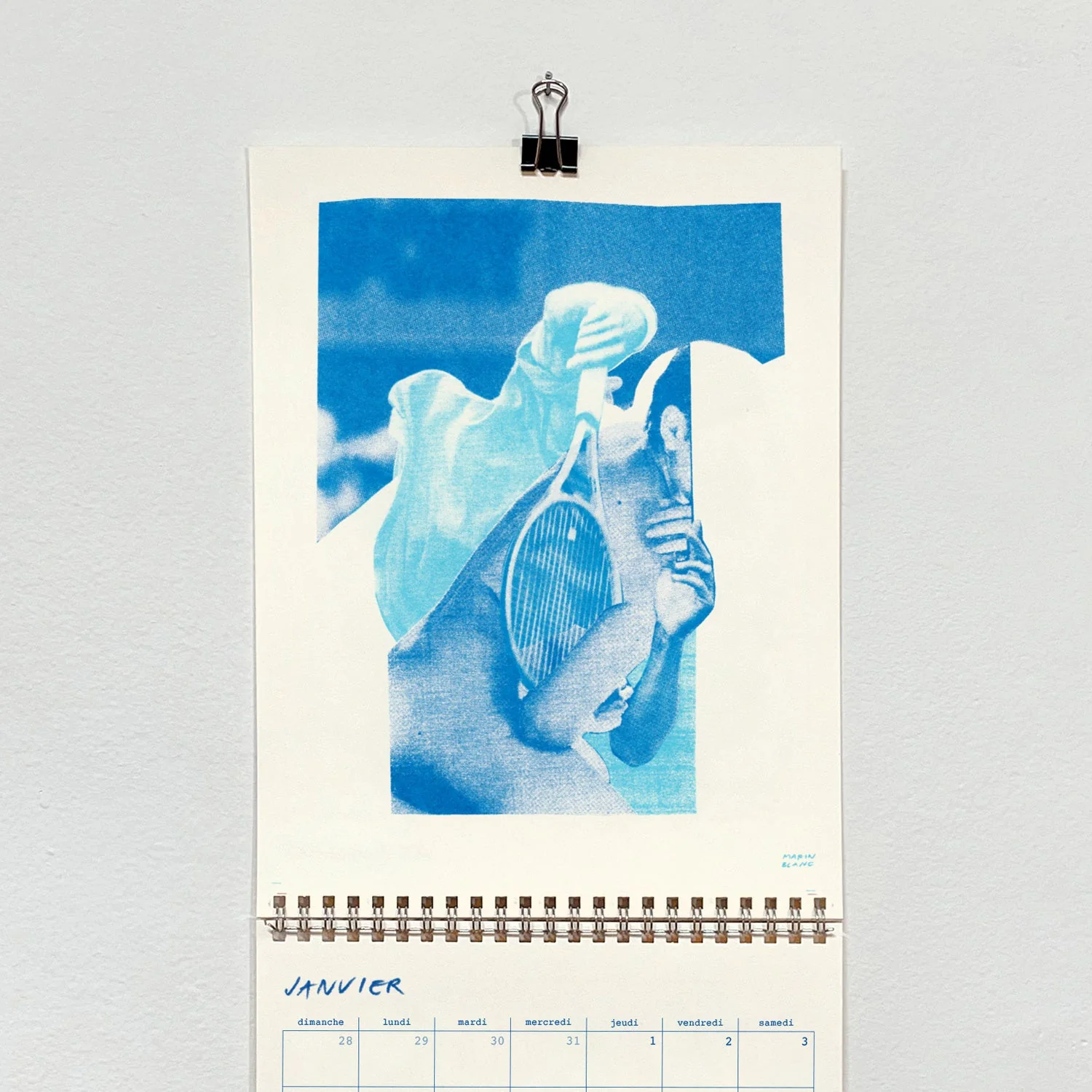 Calendrier 2026 Deux mille ben fit (ness) - Image 3