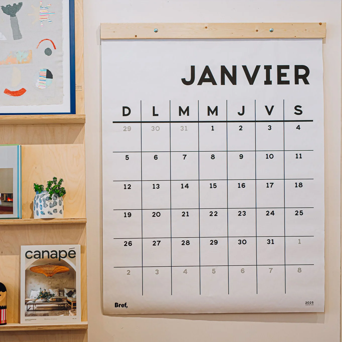 Calendrier géant 2026 [34x44po] - Image 3