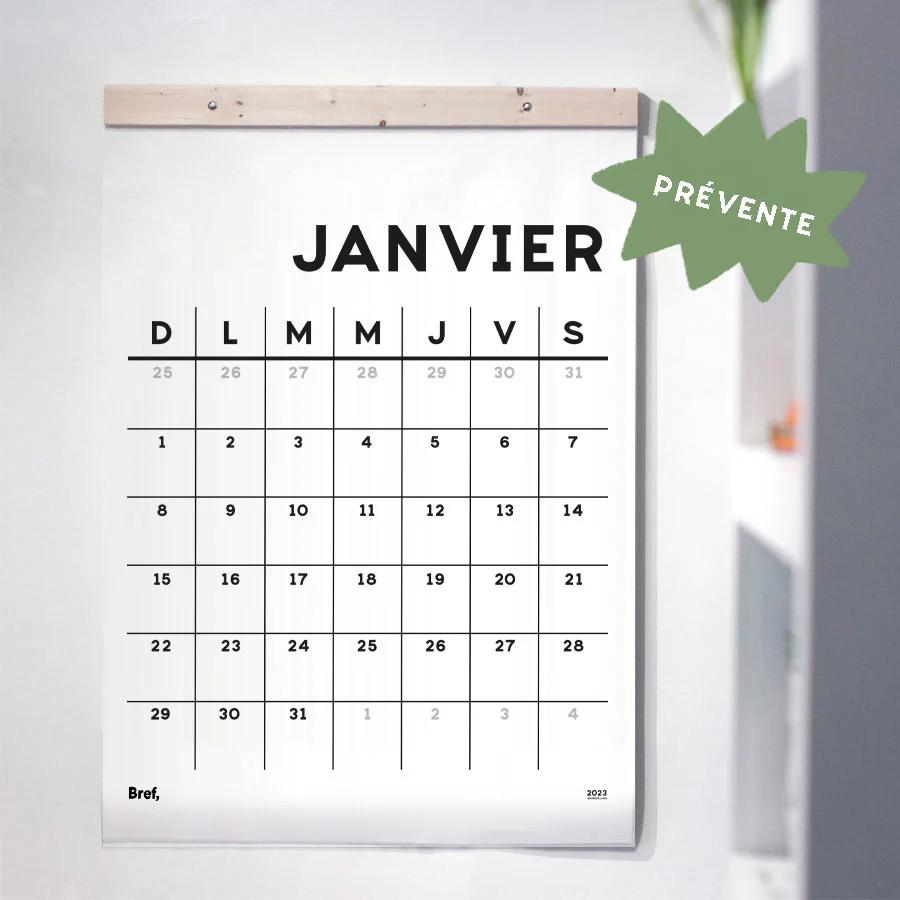 Calendrier géant 2026 [34x44po] - Image 7