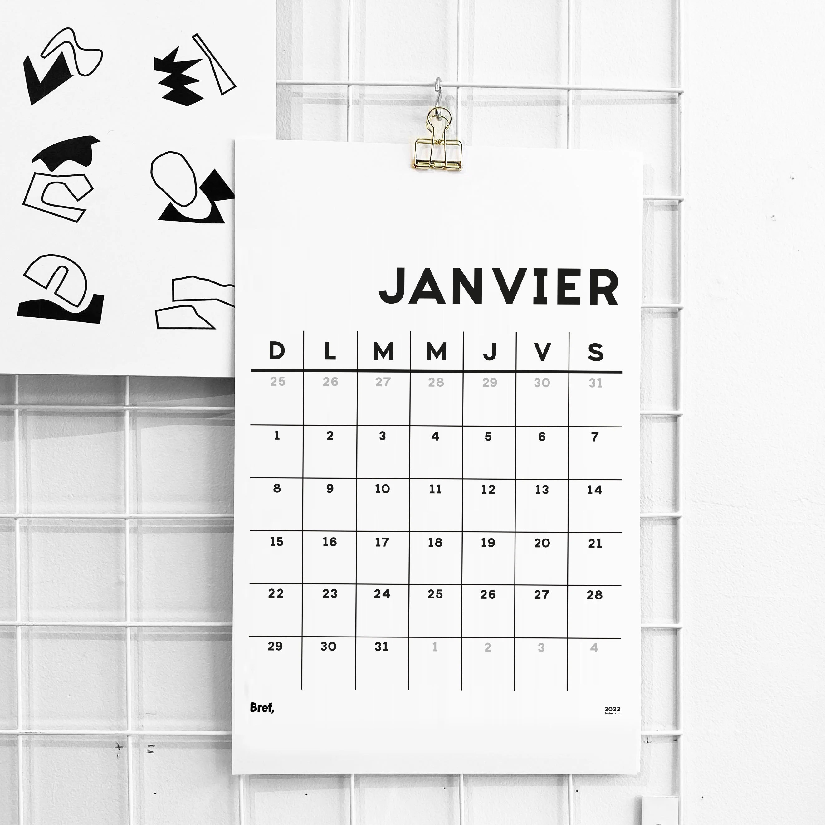 Calendrier petit 2026 [11x17po]