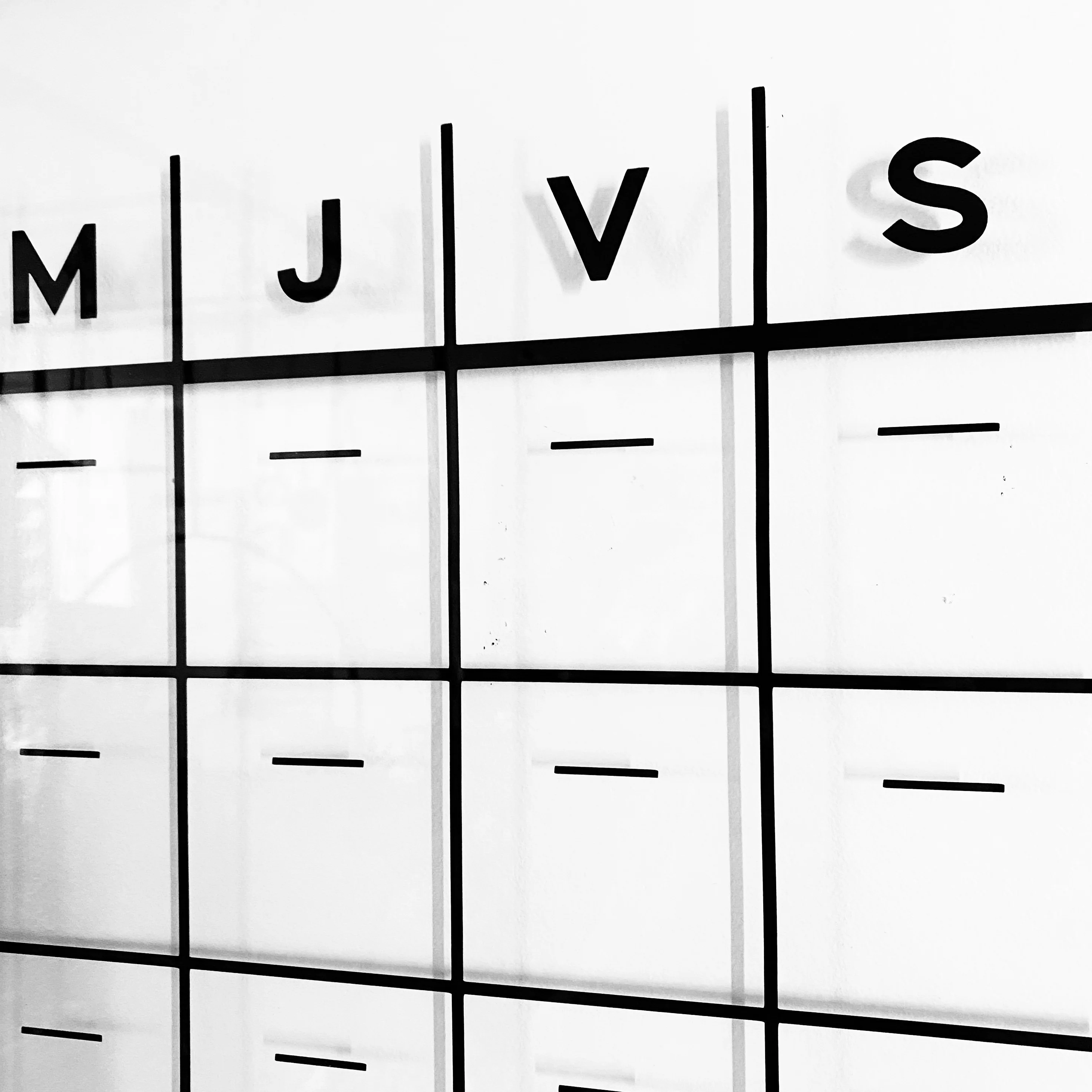 Calendrier perpétuel mural Bref  [24x32 po] - Image 3