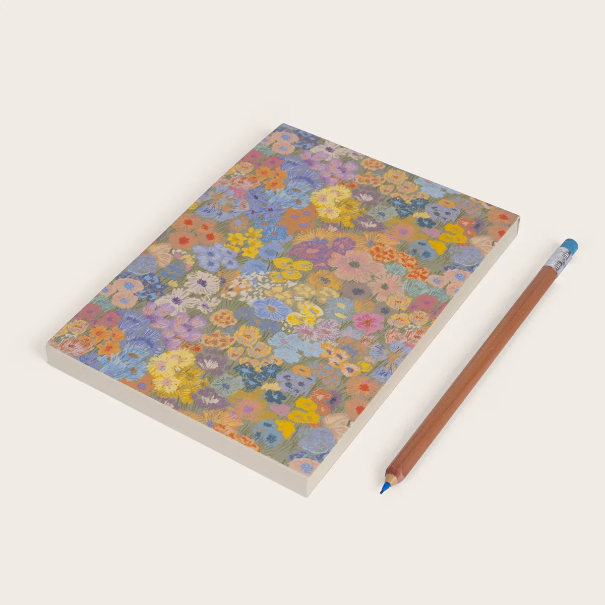 Calepin Mille fleurs [pages blanches] - Image 3