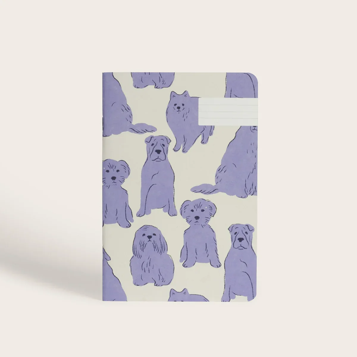 Carnet de notes Chiens chiens [lignes]