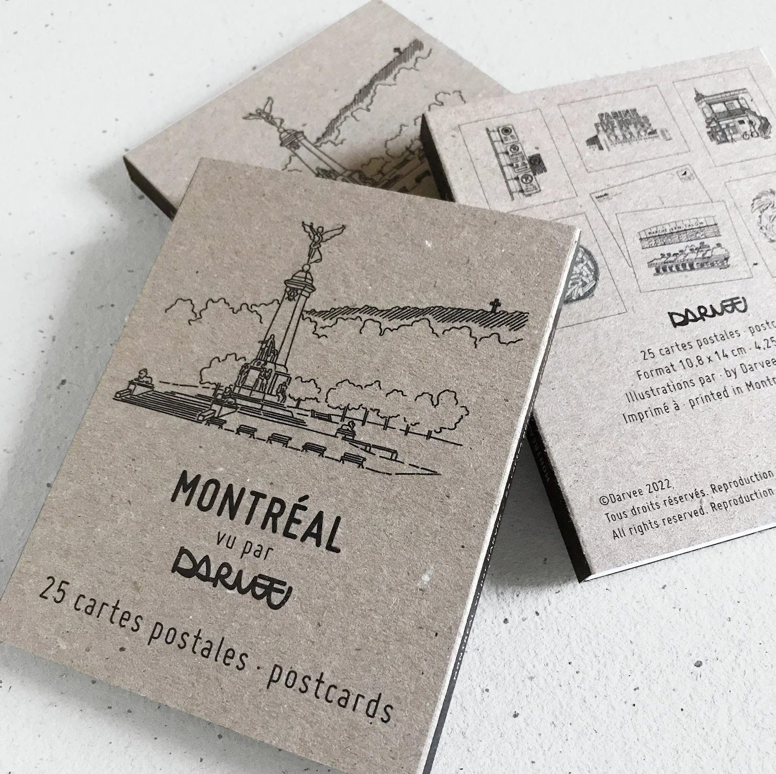 Carnet de 25 cartes postales de Montréal - Image 4