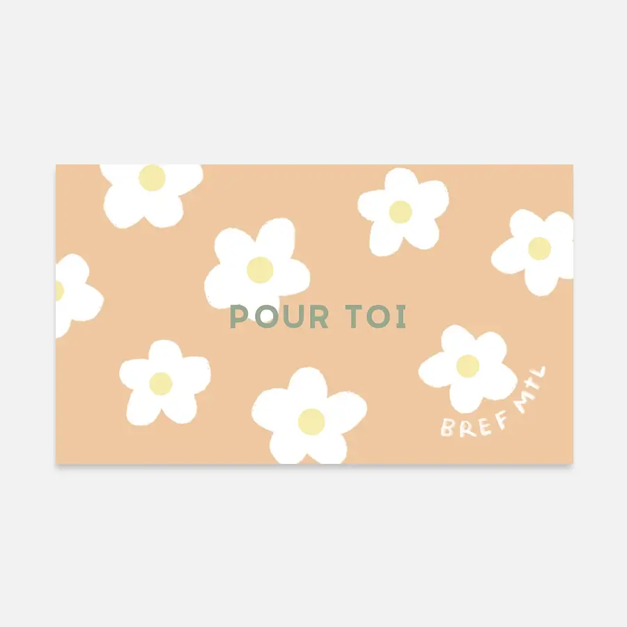 Carte-cadeau Bref [montants variés]