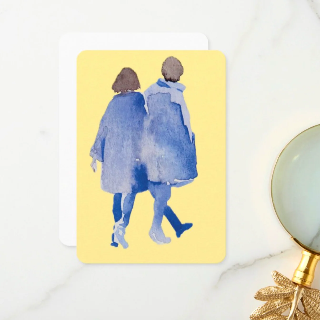 Carte de souhait Couple