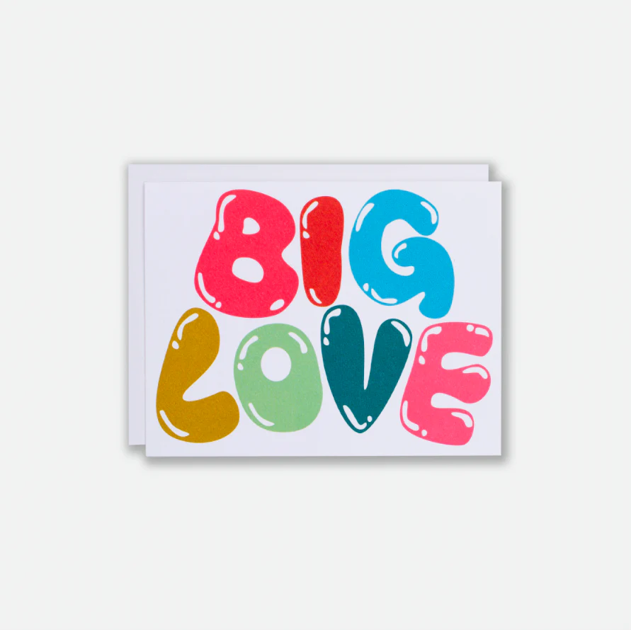 Carte de souhaits Big Love