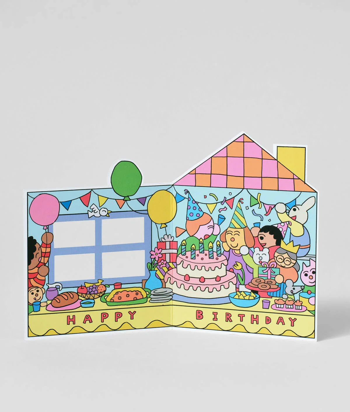 Carte de souhaits Birthday House Party - Image 2