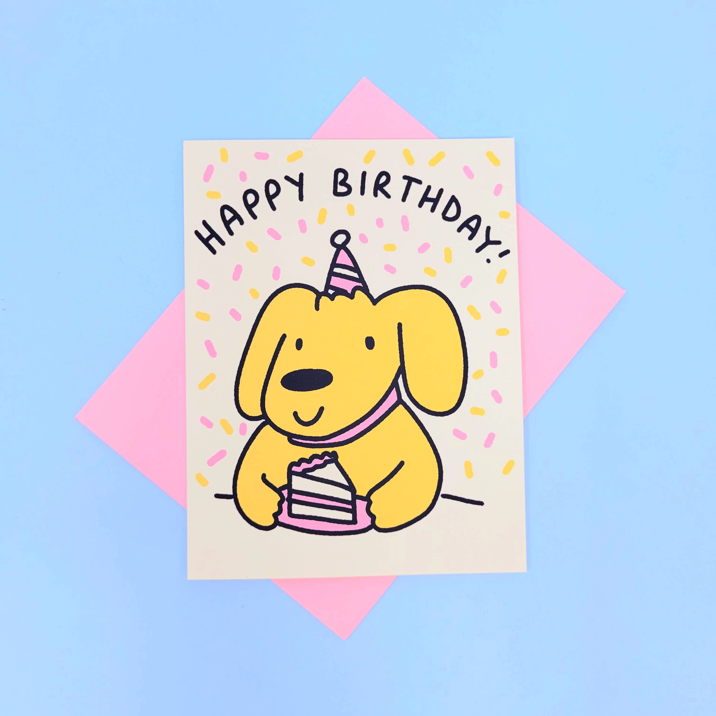 Carte de souhaits Cake Time