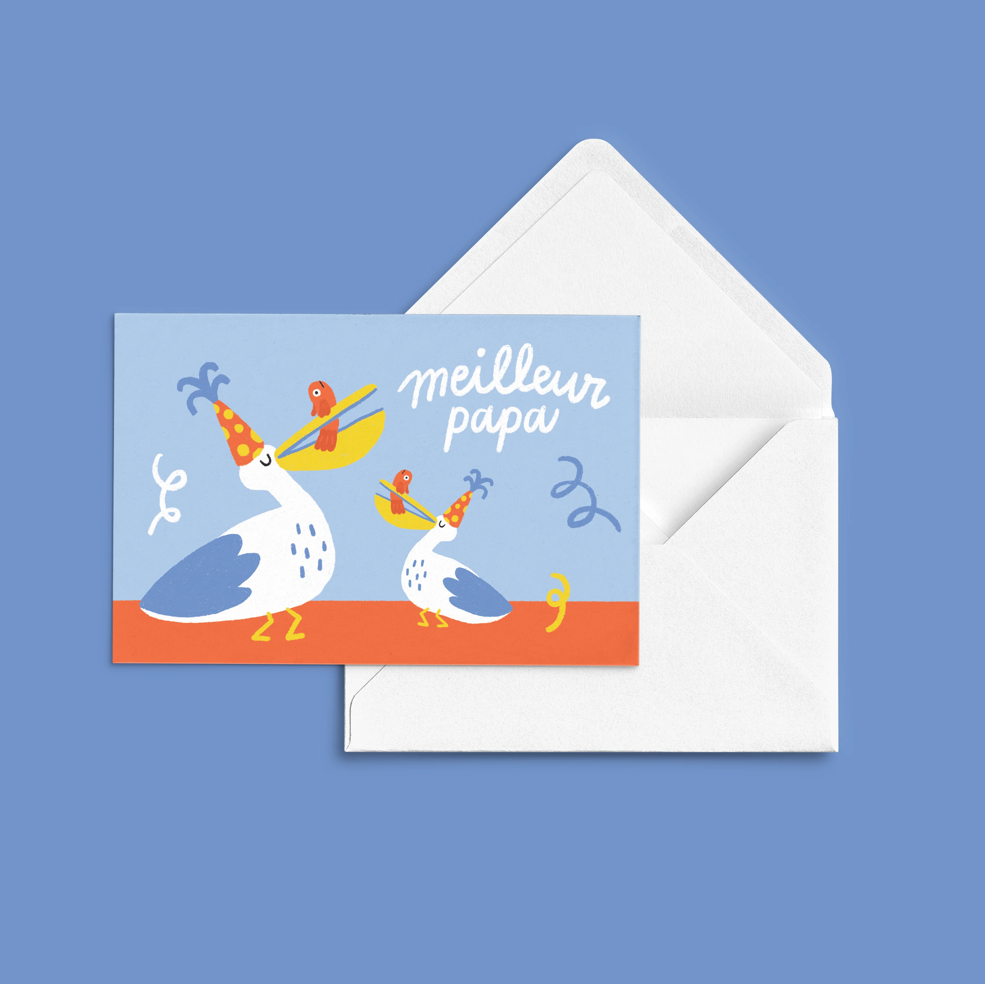 Carte de souhaits Meilleur papa