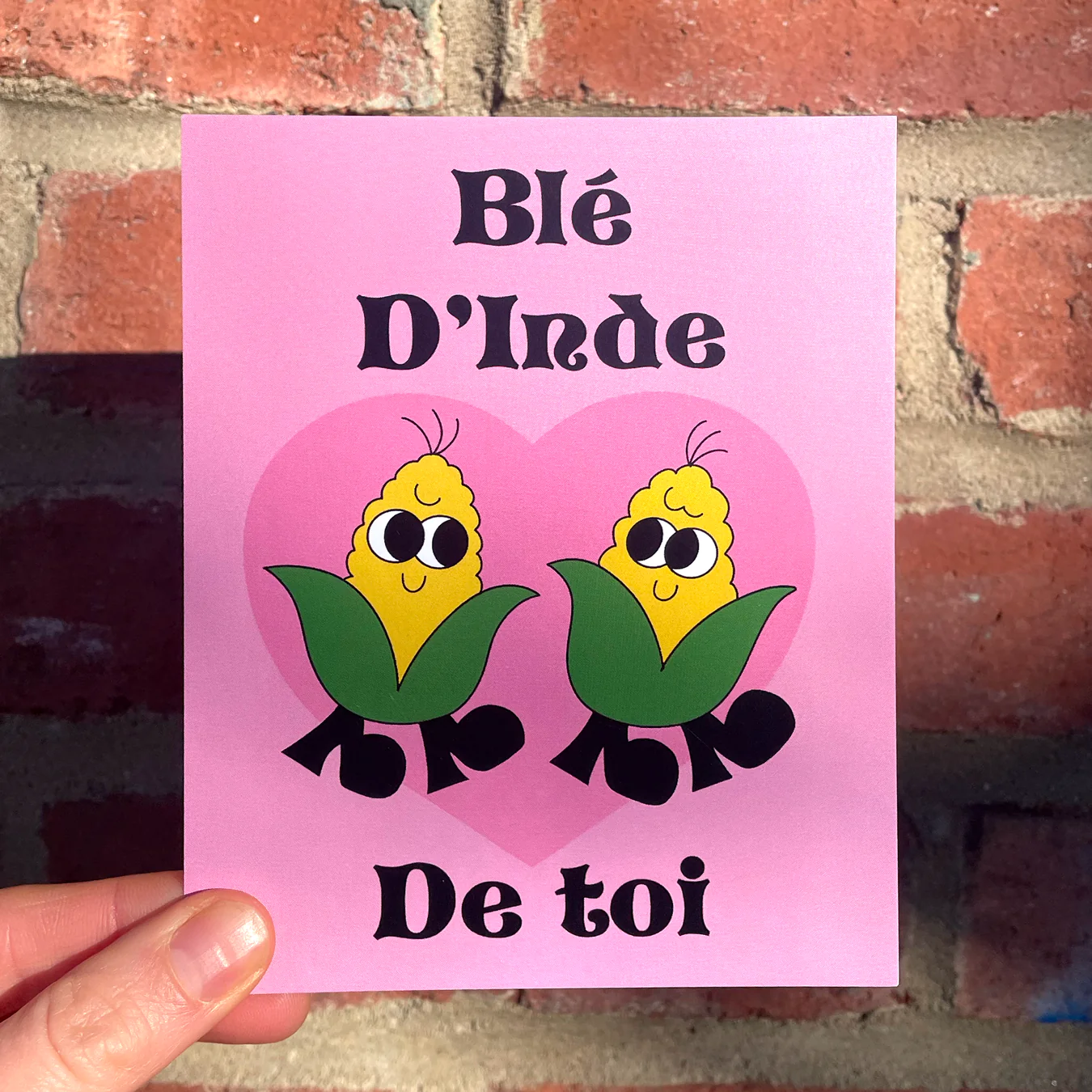 Carte postale Blé d'inde de toi - Image 2