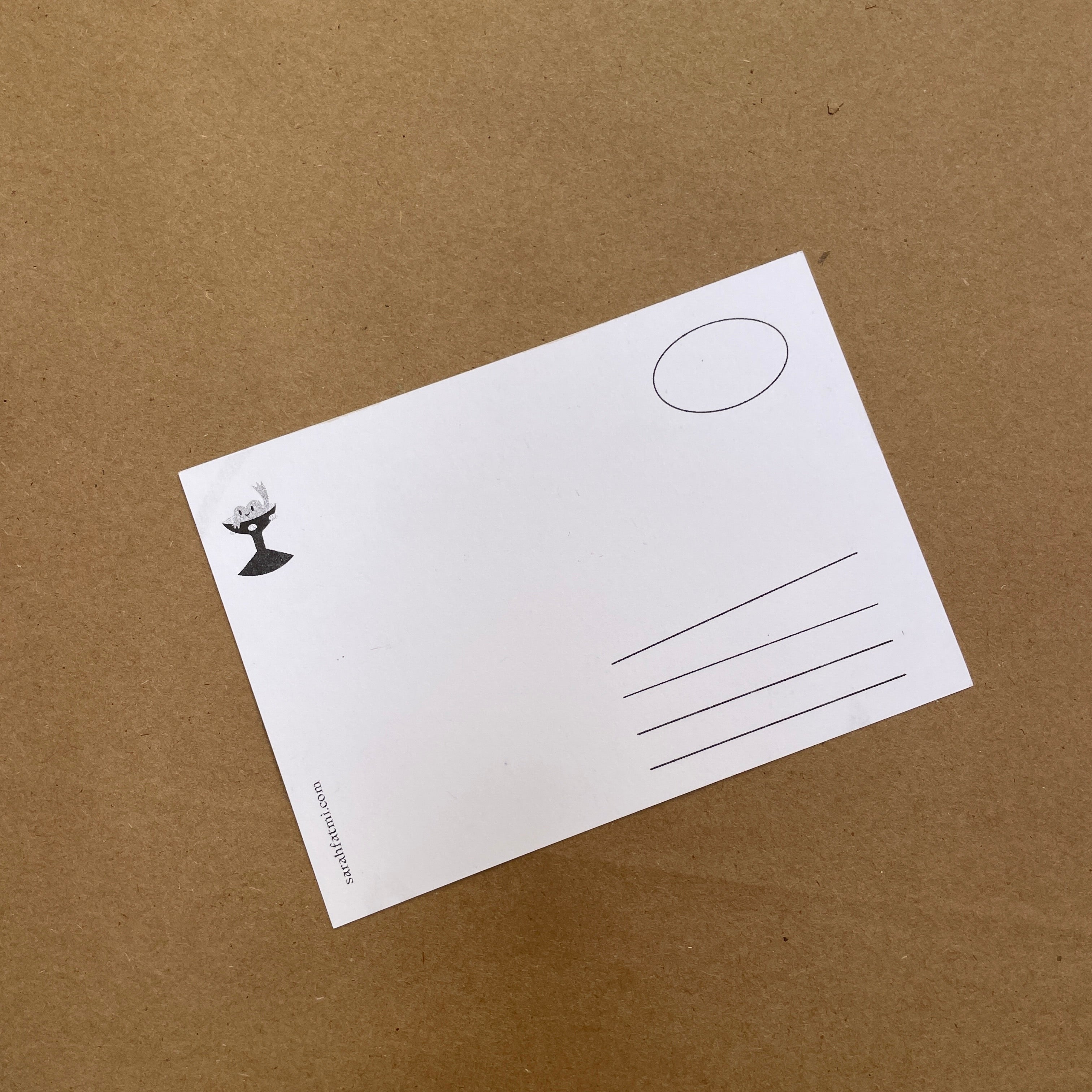 Carte postale risographie 'ascendant' - Image 2