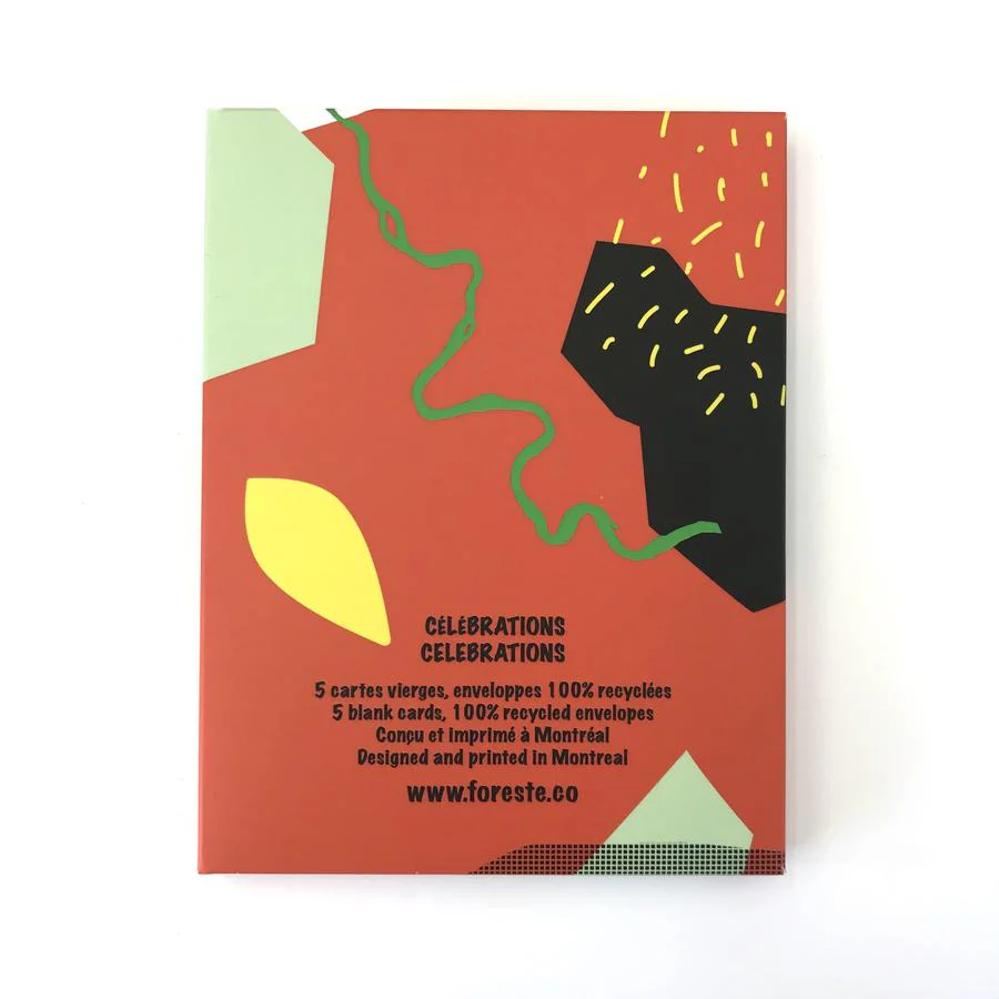 Coffret de 5 cartes variées 'Célébration' - Image 6