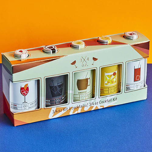 Kit sirops à cocktail deluxe [5 bouteilles]