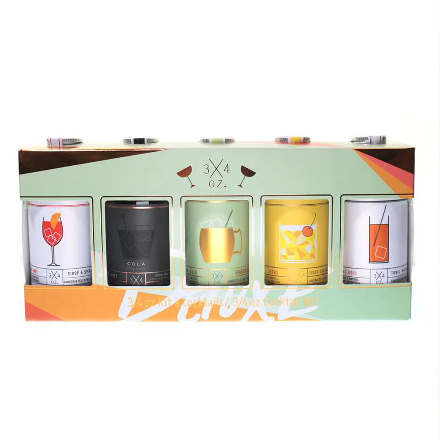 Kit sirops à cocktail deluxe [5 bouteilles] - Image 3