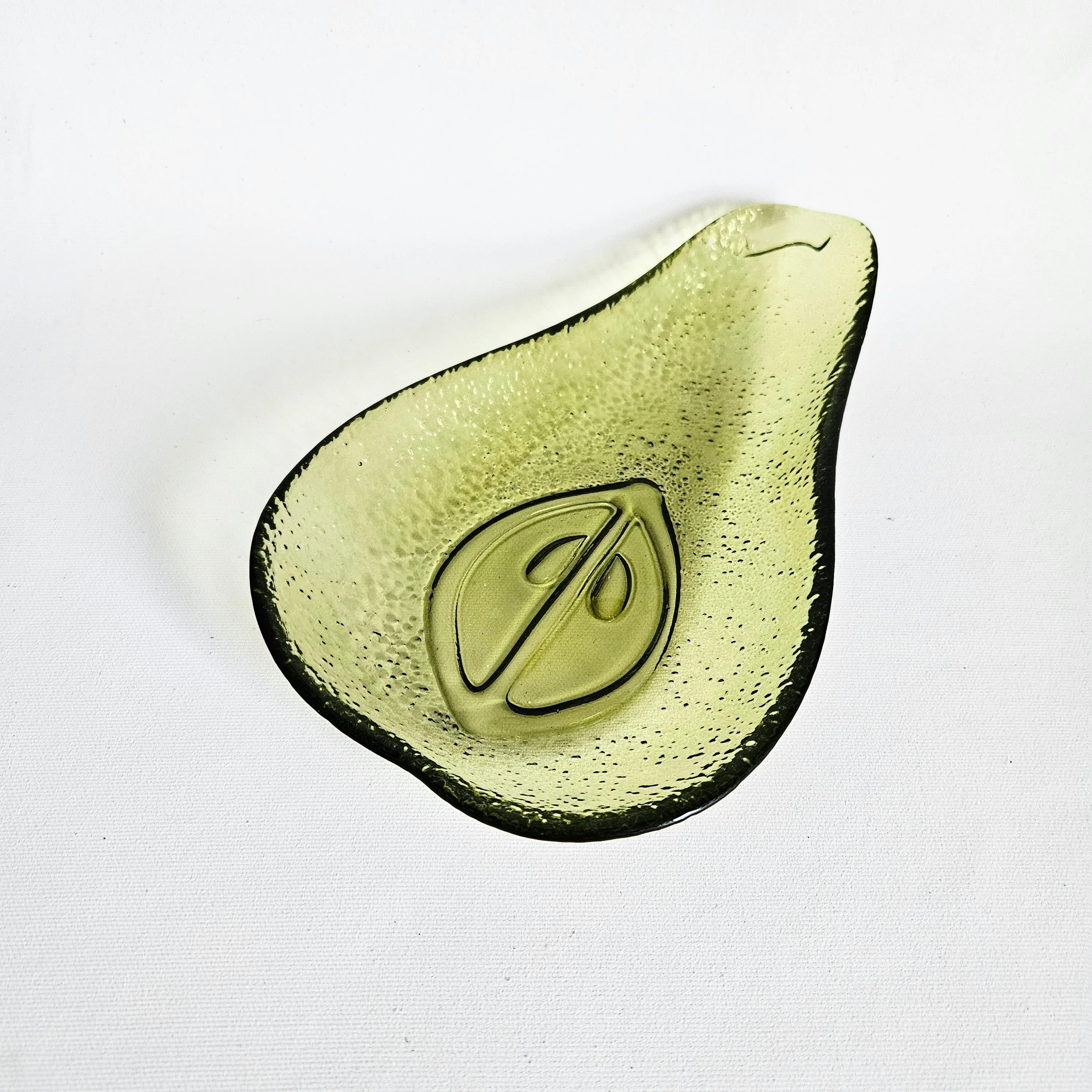 Coupelle Poire vintage en verre