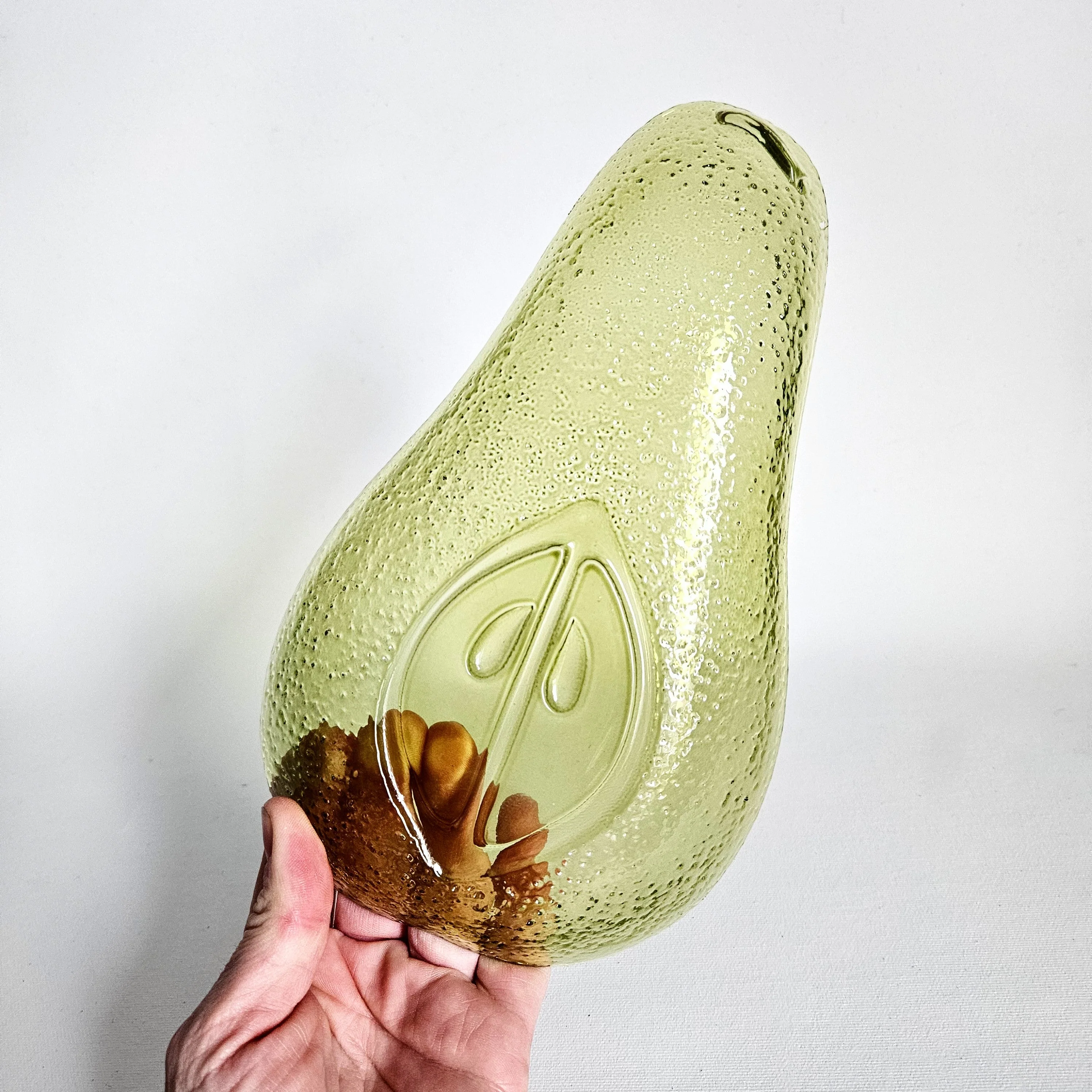 Coupelle Poire vintage en verre - Image 4