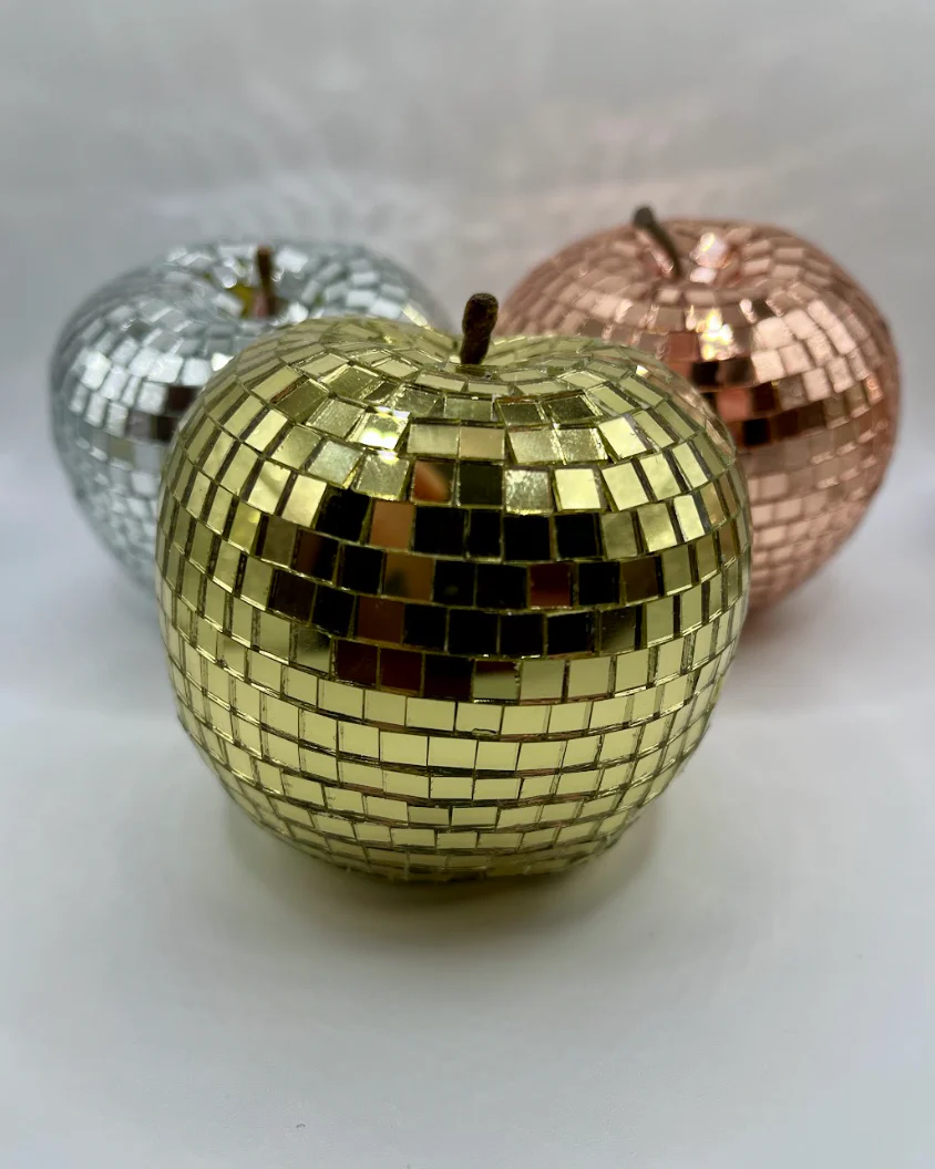Déco disco Gala Apple or - Image 2