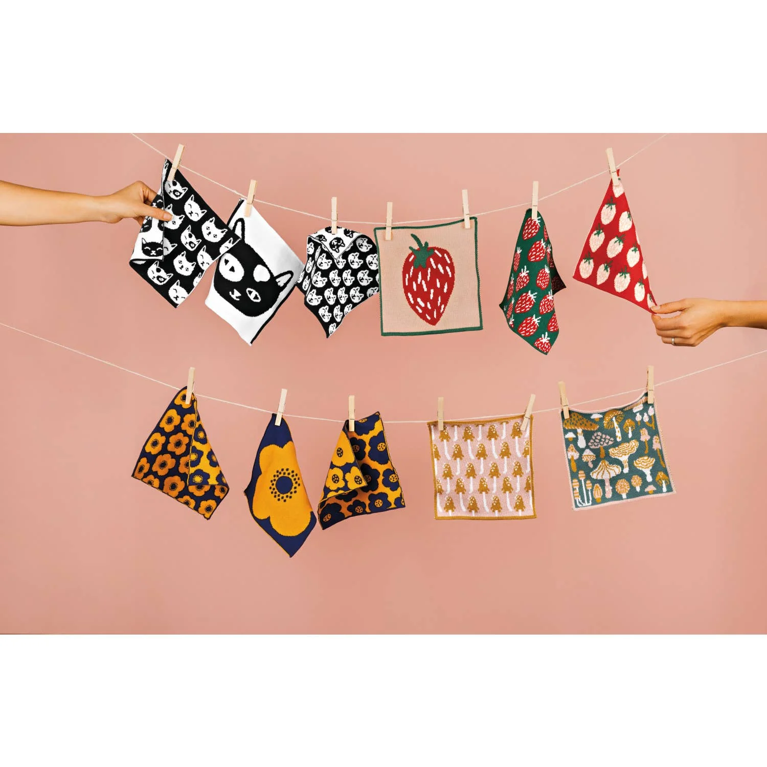 Lot de lavettes multi-usages Berry Sweet - Image 5