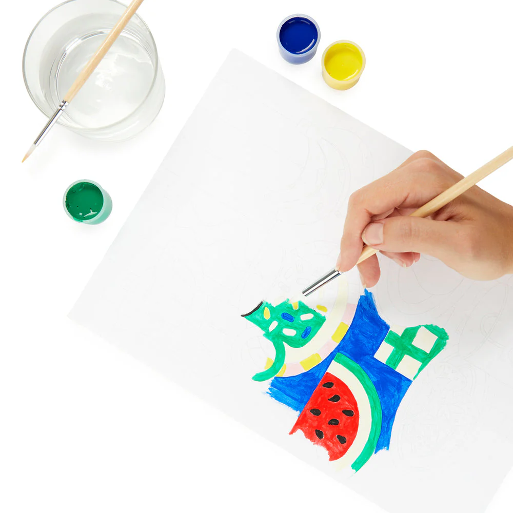 Ensemble de peinture à numéros Le Petit Déjeuner - Image 4