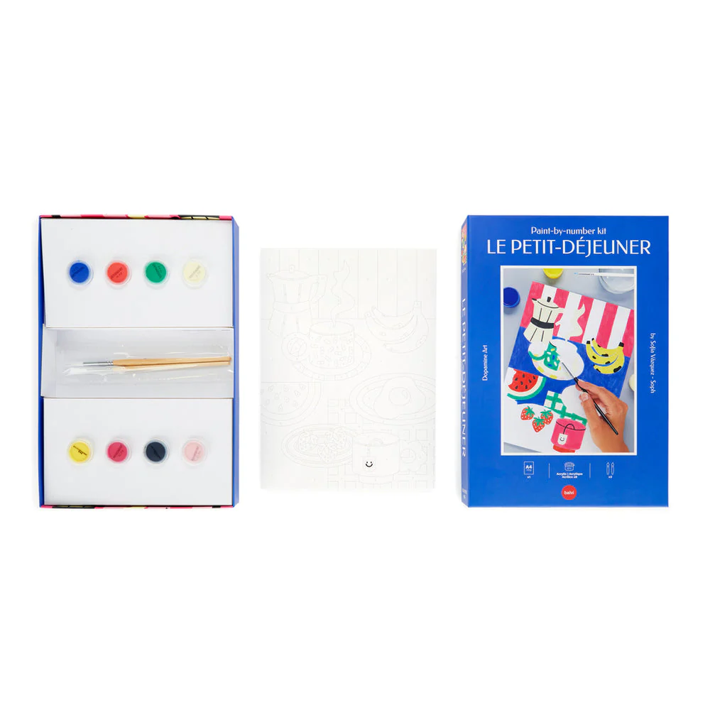 Ensemble de peinture à numéros Le Petit Déjeuner - Image 6