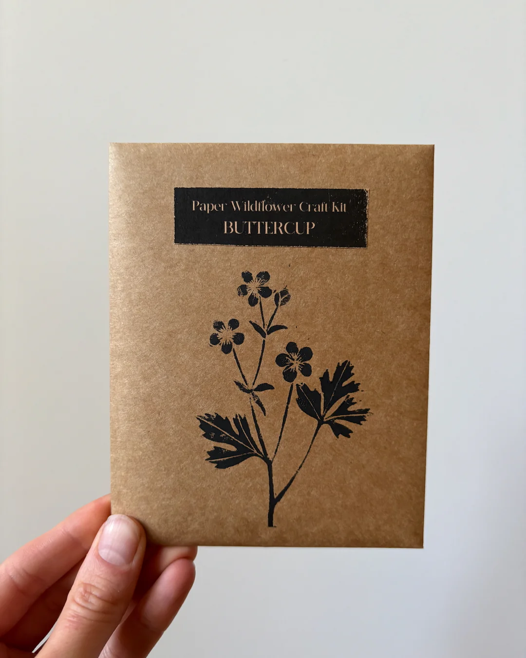 Ensemble DIY de fleurs en papier à assembler 'Bouton d'or' - Image 3