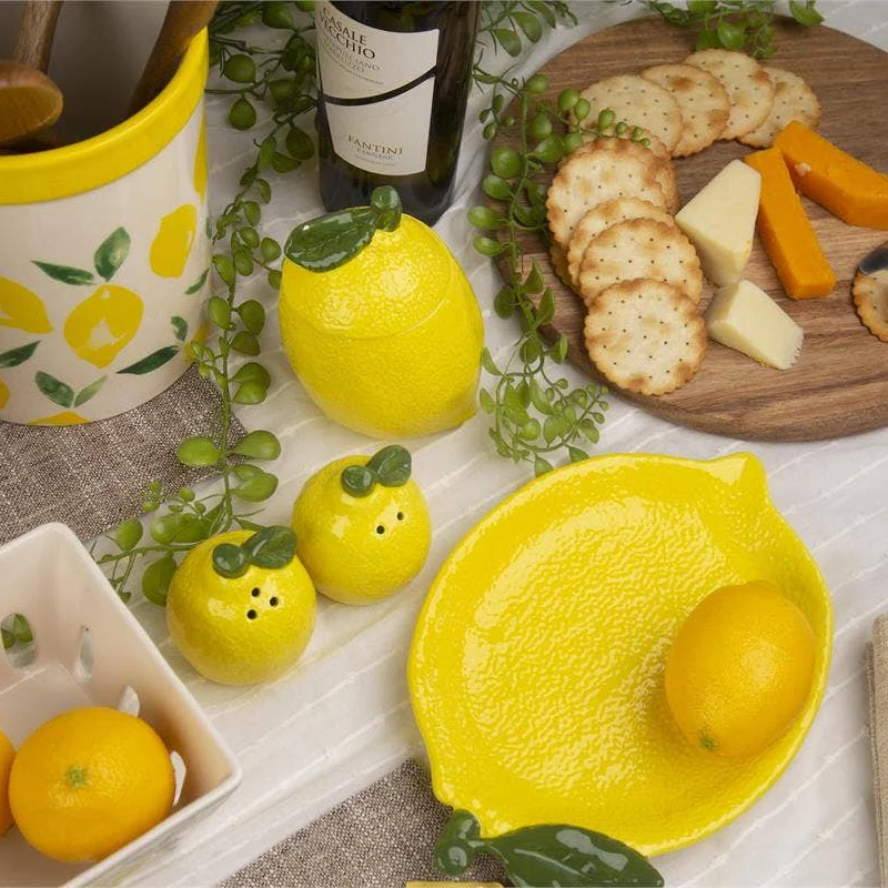 Ensemble salière et poivrière citron - Image 2