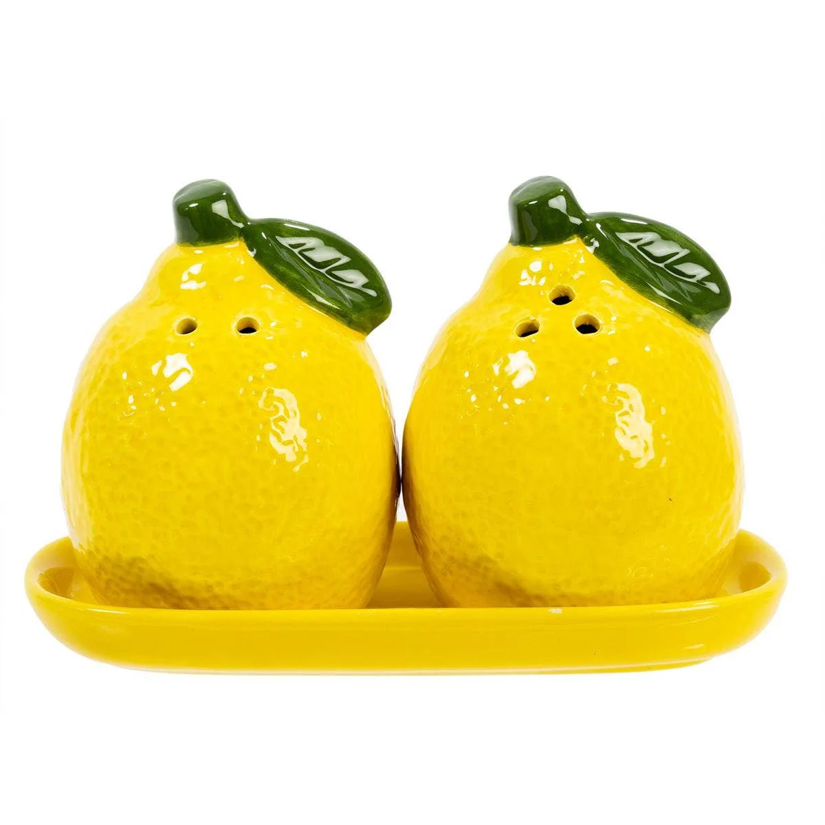 Ensemble salière et poivrière citron - Image 3