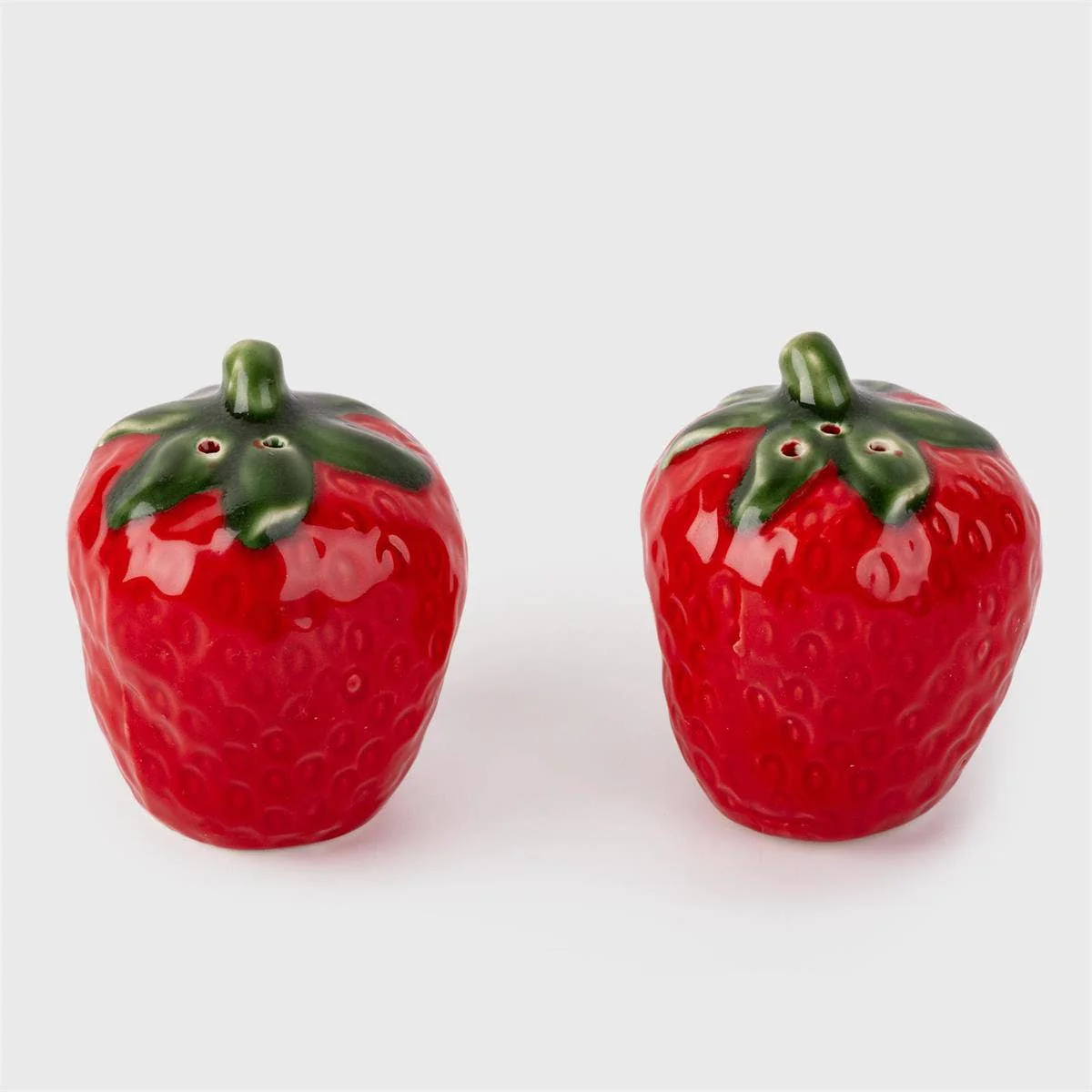 Ensemble salière et poivrière fraise - Image 2