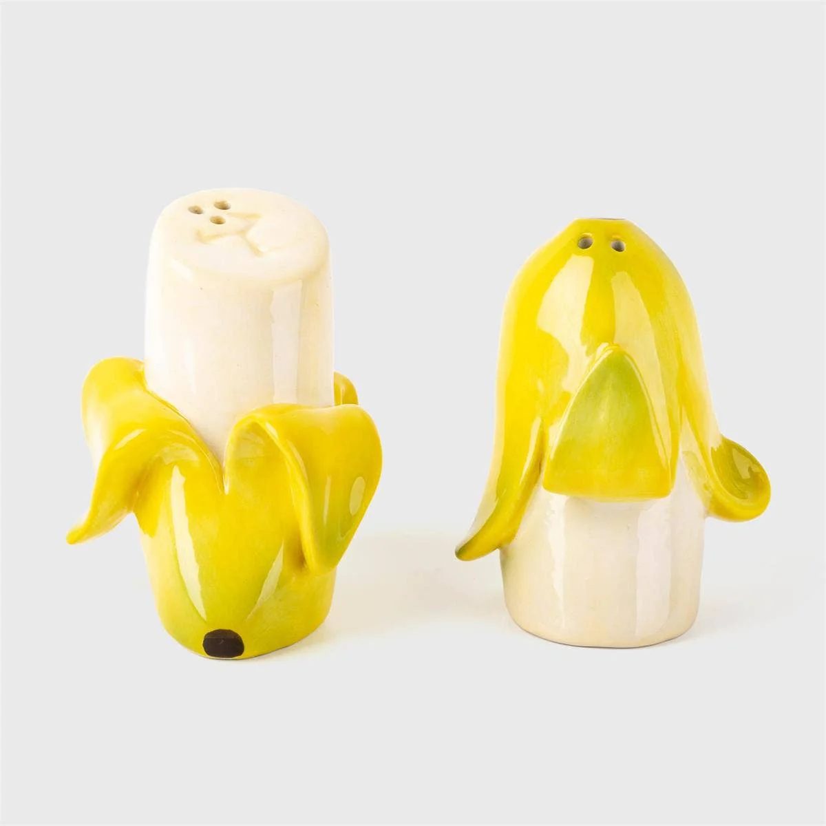 Ensemble salière et poivrière banane