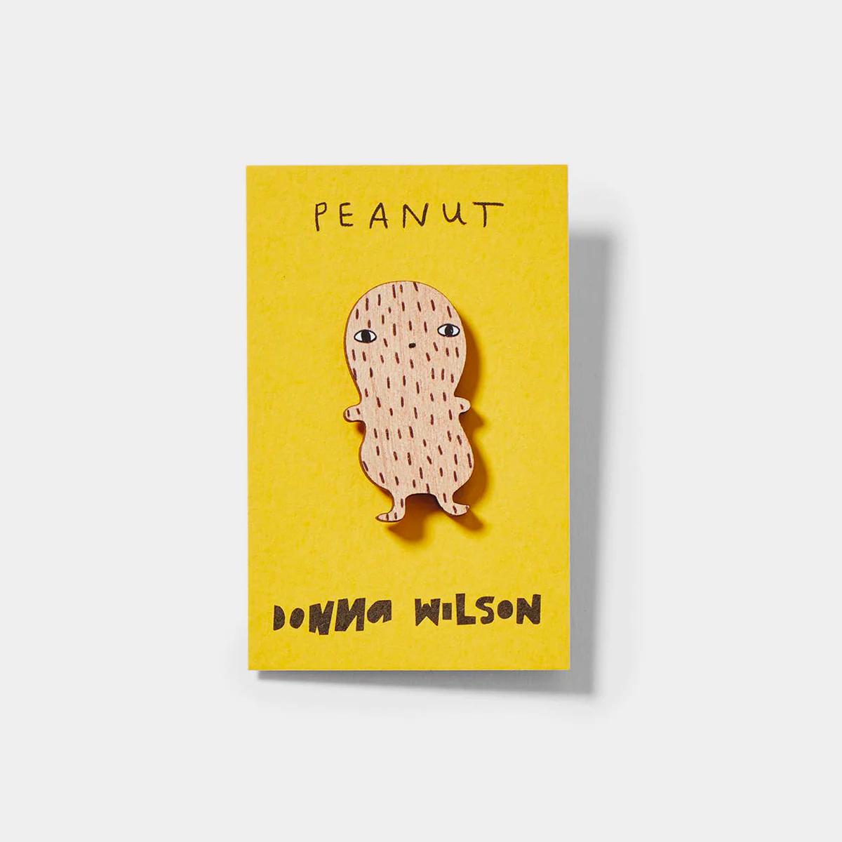 Épinglette en bois Peanut